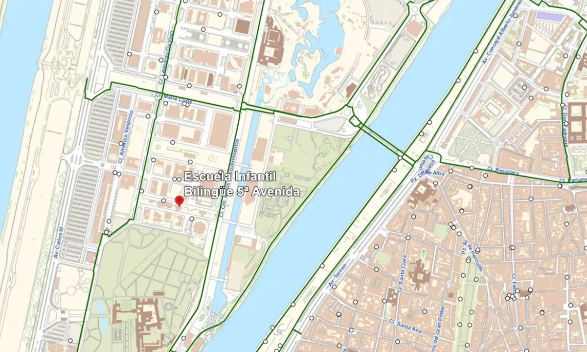 Pistes cyclables et parkings pour vélos