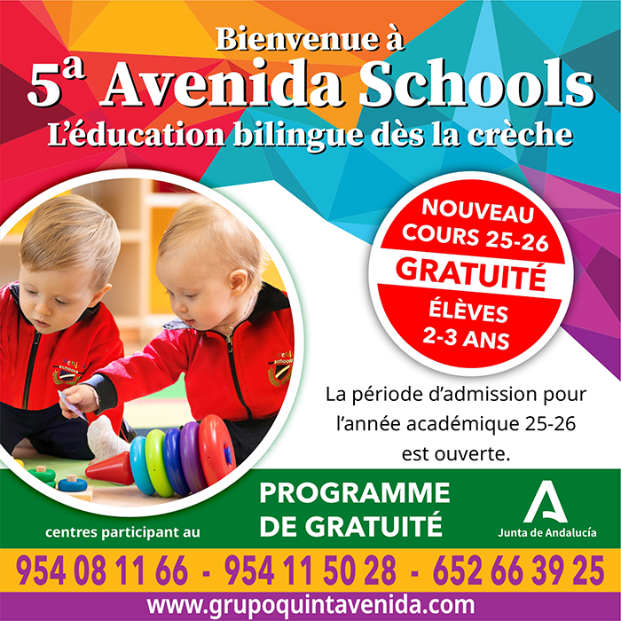 alumnos de las escuelas infantiles bilingües 5ª Avenida Schools