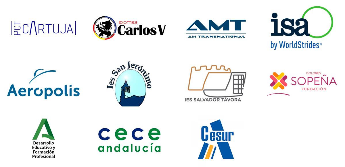 collage con los logos de las instituciones colaboradoras con las escuelas infantiles
